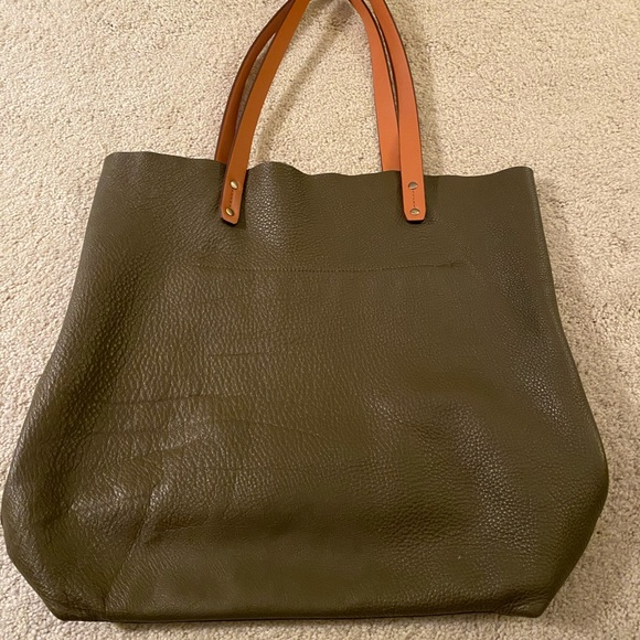 GAP Leather Tote - Picture 3 of 10